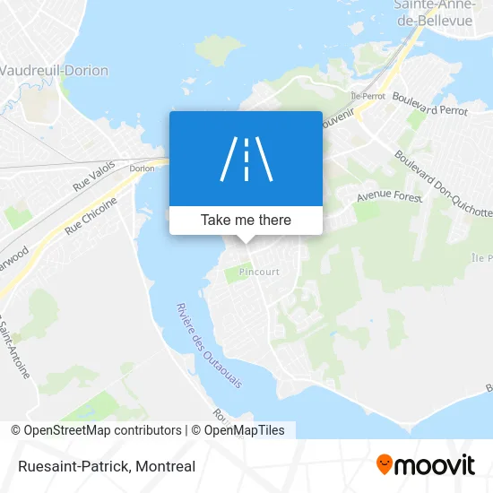 Ruesaint-Patrick map