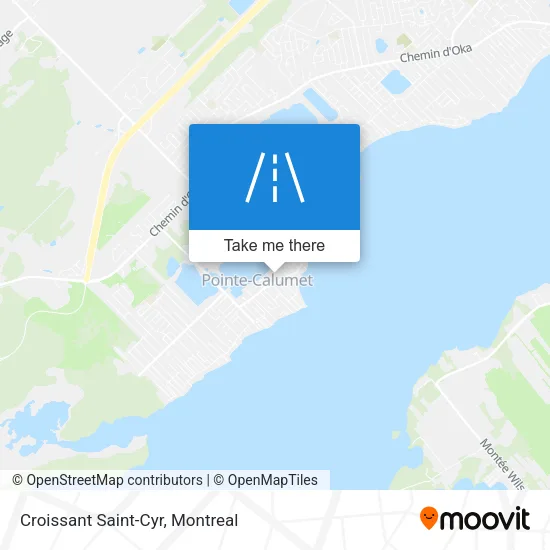 Croissant Saint-Cyr map