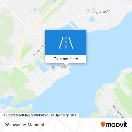 28e Avenue map