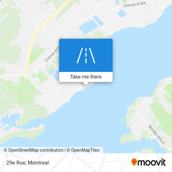 29e Rue map