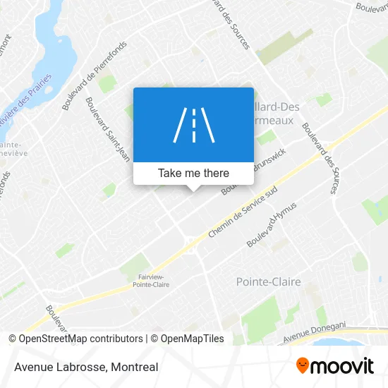 Avenue Labrosse map