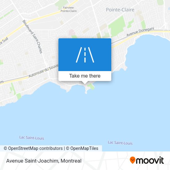 Avenue Saint-Joachim map