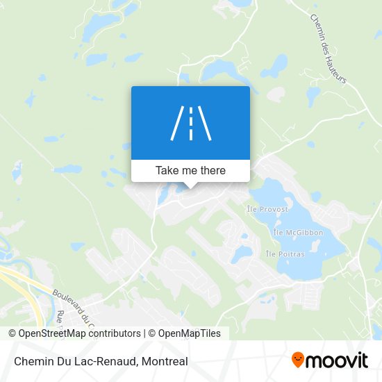 Chemin Du Lac-Renaud map