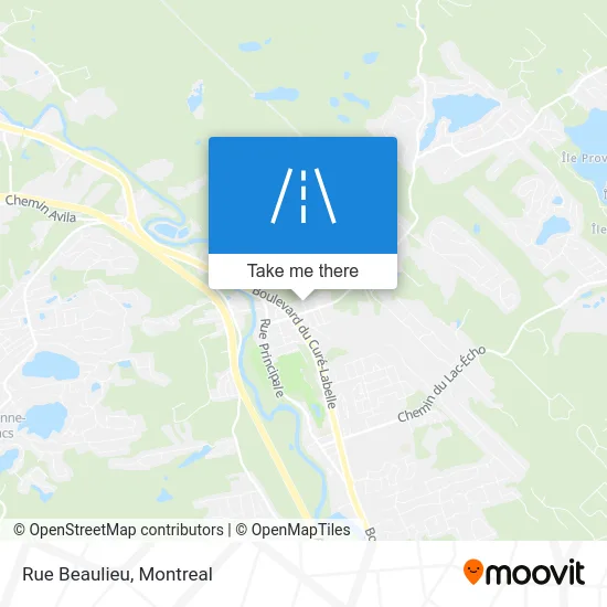Rue Beaulieu map