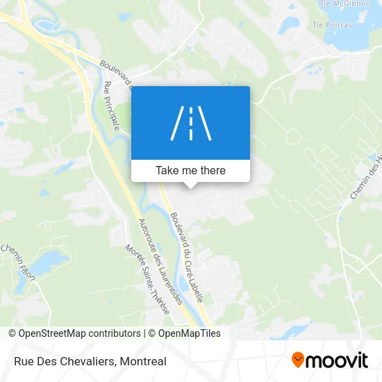Rue Des Chevaliers map