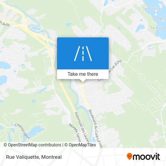 Rue Valiquette map