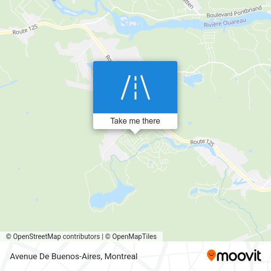 Avenue De Buenos-Aires map