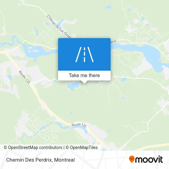 Chemin Des Perdrix map