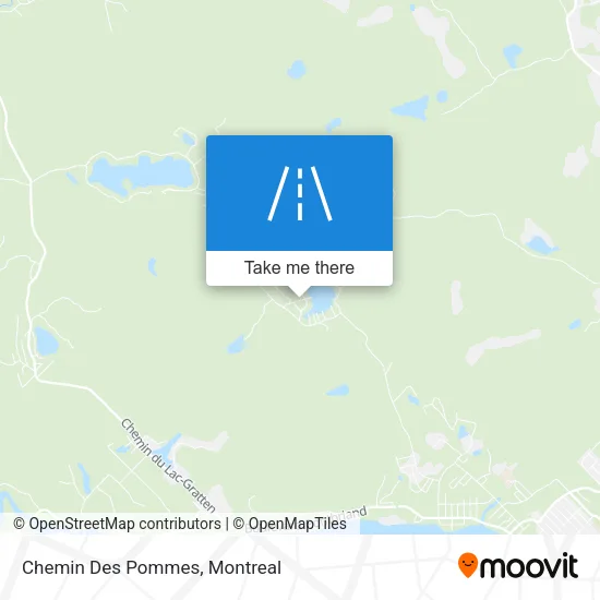 Chemin Des Pommes map