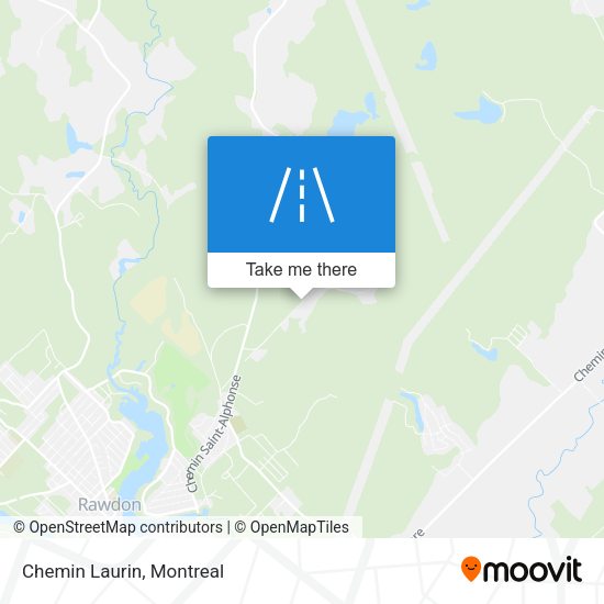 Chemin Laurin map