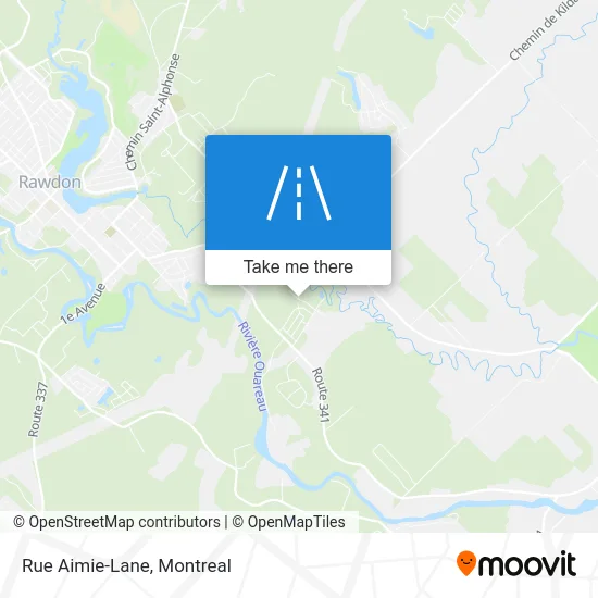 Rue Aimie-Lane map