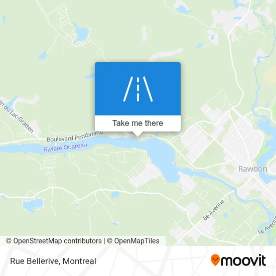 Rue Bellerive map