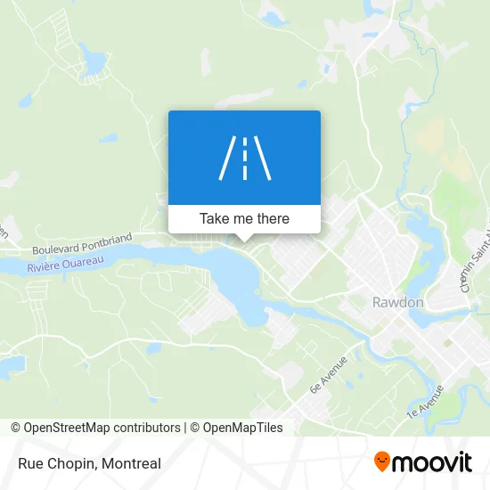 Rue Chopin map
