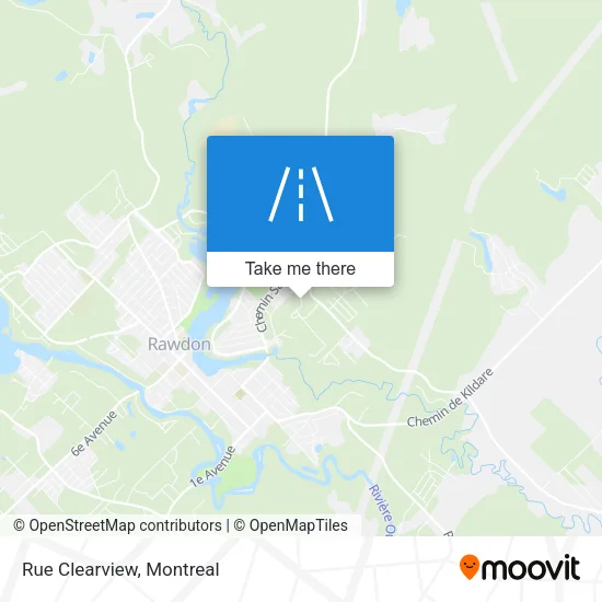Rue Clearview map