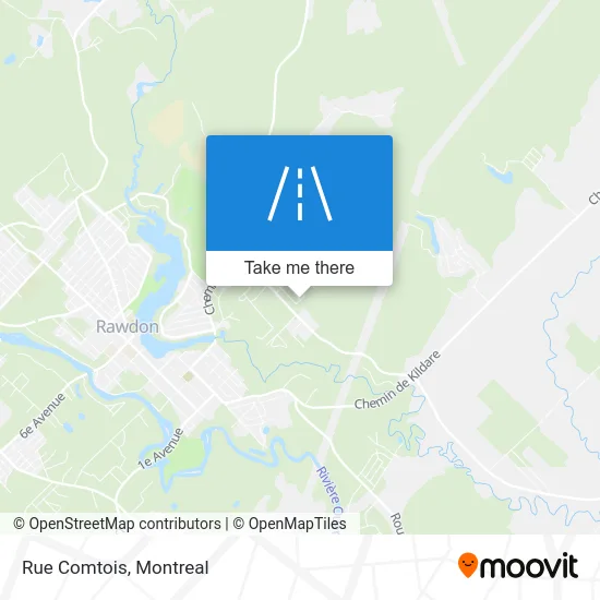 Rue Comtois map