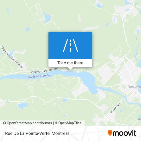Rue De La Pointe-Verte map