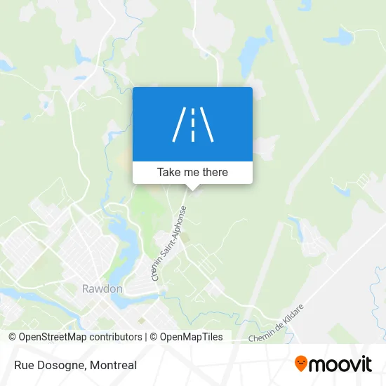 Rue Dosogne map