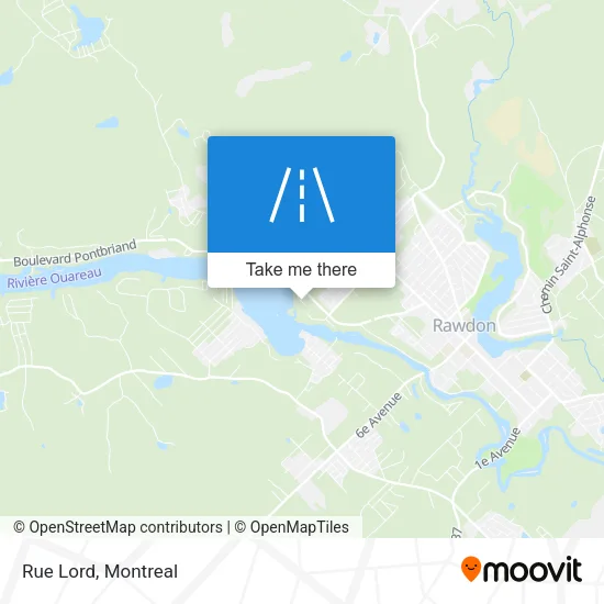 Rue Lord map