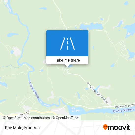 Rue Main map