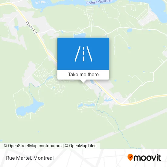 Rue Martel map