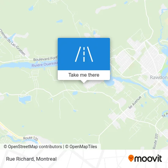 Rue Richard map