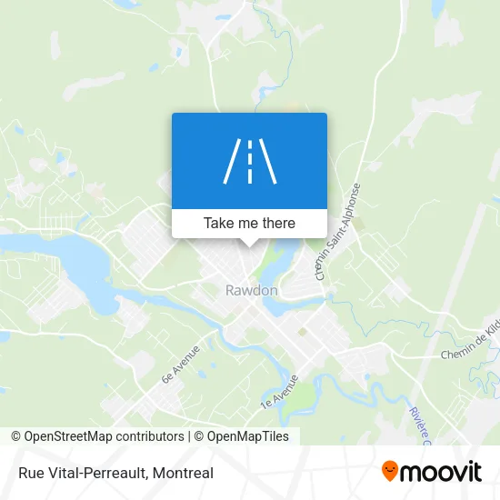 Rue Vital-Perreault map