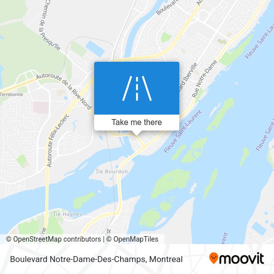 Boulevard Notre-Dame-Des-Champs map