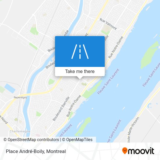 Place André-Boily map