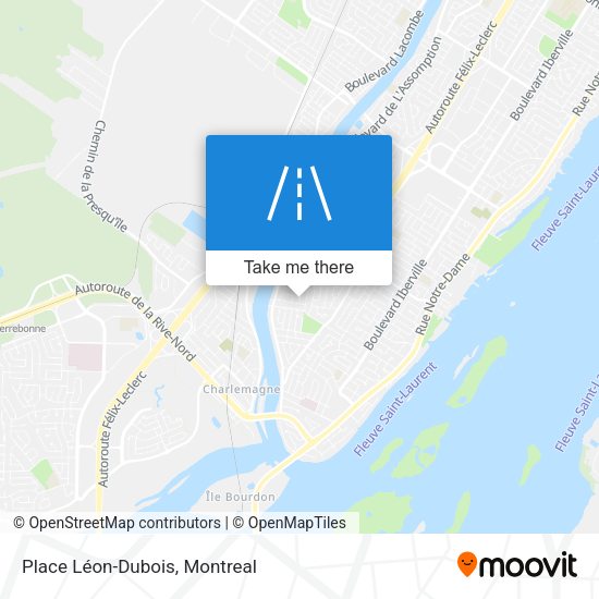 Place Léon-Dubois map