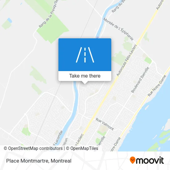 Place Montmartre map