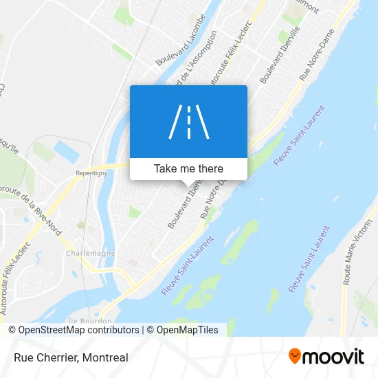 Rue Cherrier map