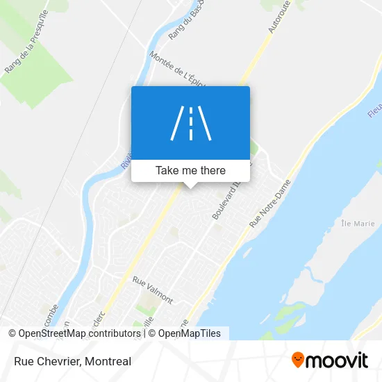 Rue Chevrier map