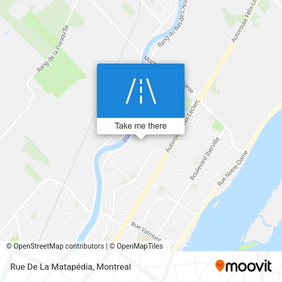 Rue De La Matapédia map