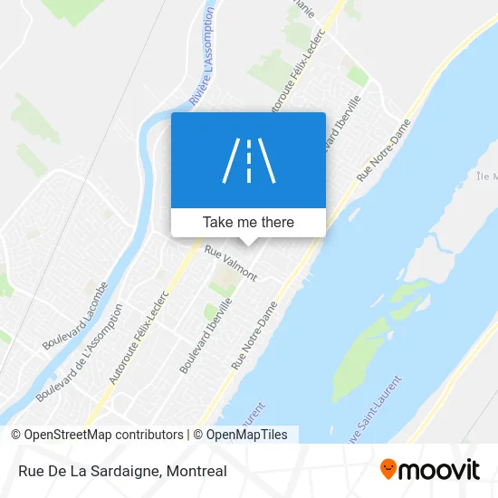 Rue De La Sardaigne map