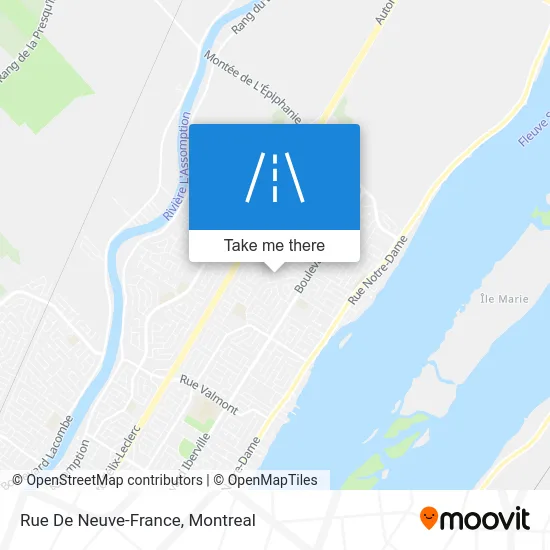 Rue De Neuve-France map