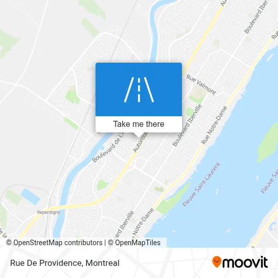 Rue De Providence map