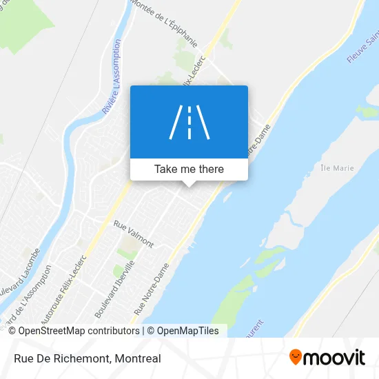 Rue De Richemont map