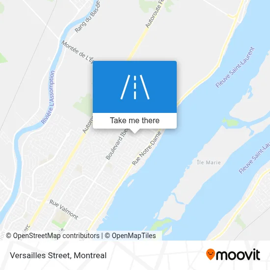 Rue De Versailles map