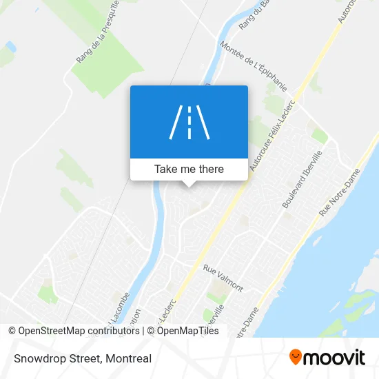 Rue Des Perce-Neige map