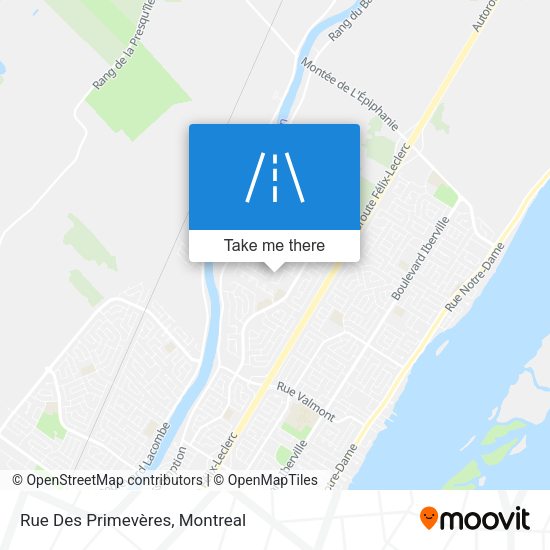 Rue Des Primevères map
