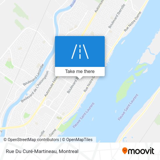 Rue Du Curé-Martineau map