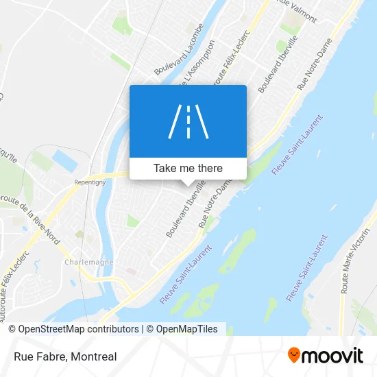 Rue Fabre map