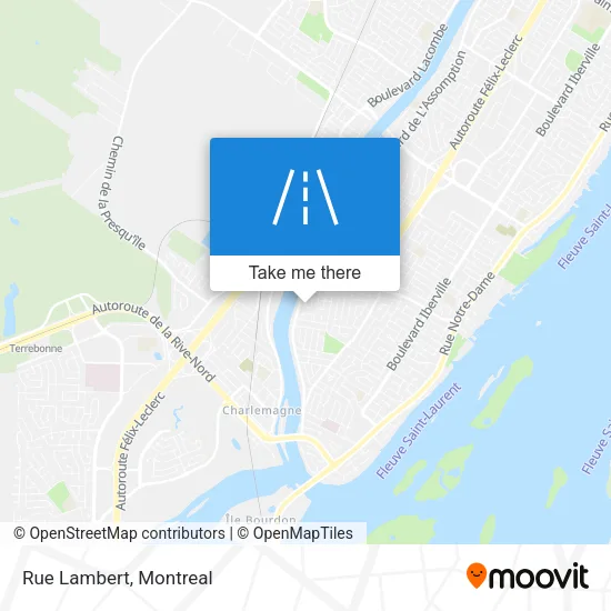 Rue Lambert map