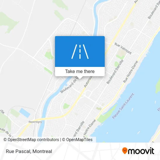 Rue Pascal map