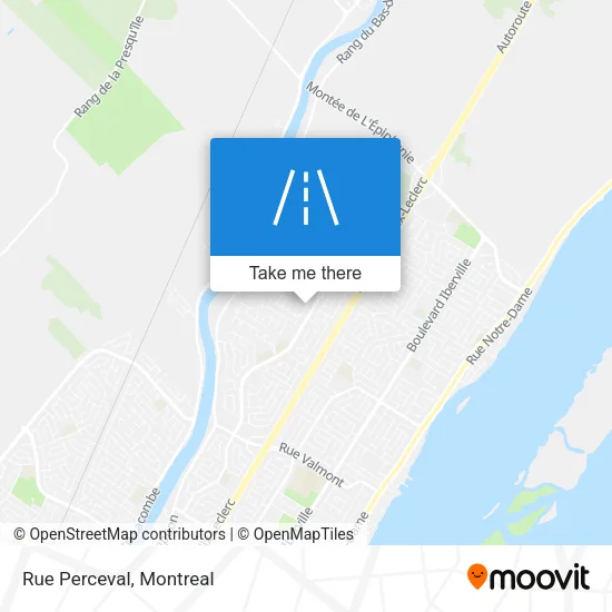 Rue Perceval map