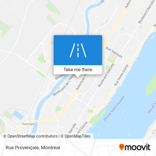 Rue Provençale map