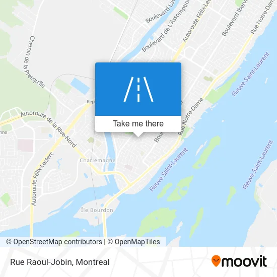 Rue Raoul-Jobin map