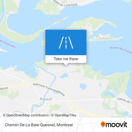 Chemin De La Baie-Quesnel map