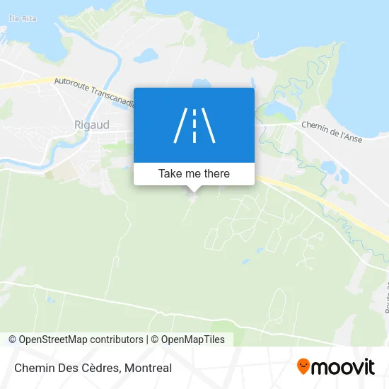 Chemin Des Cèdres map