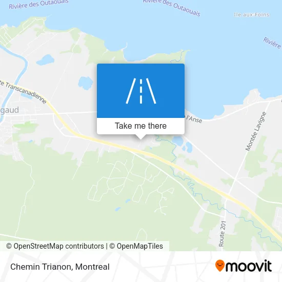 Chemin Trianon map